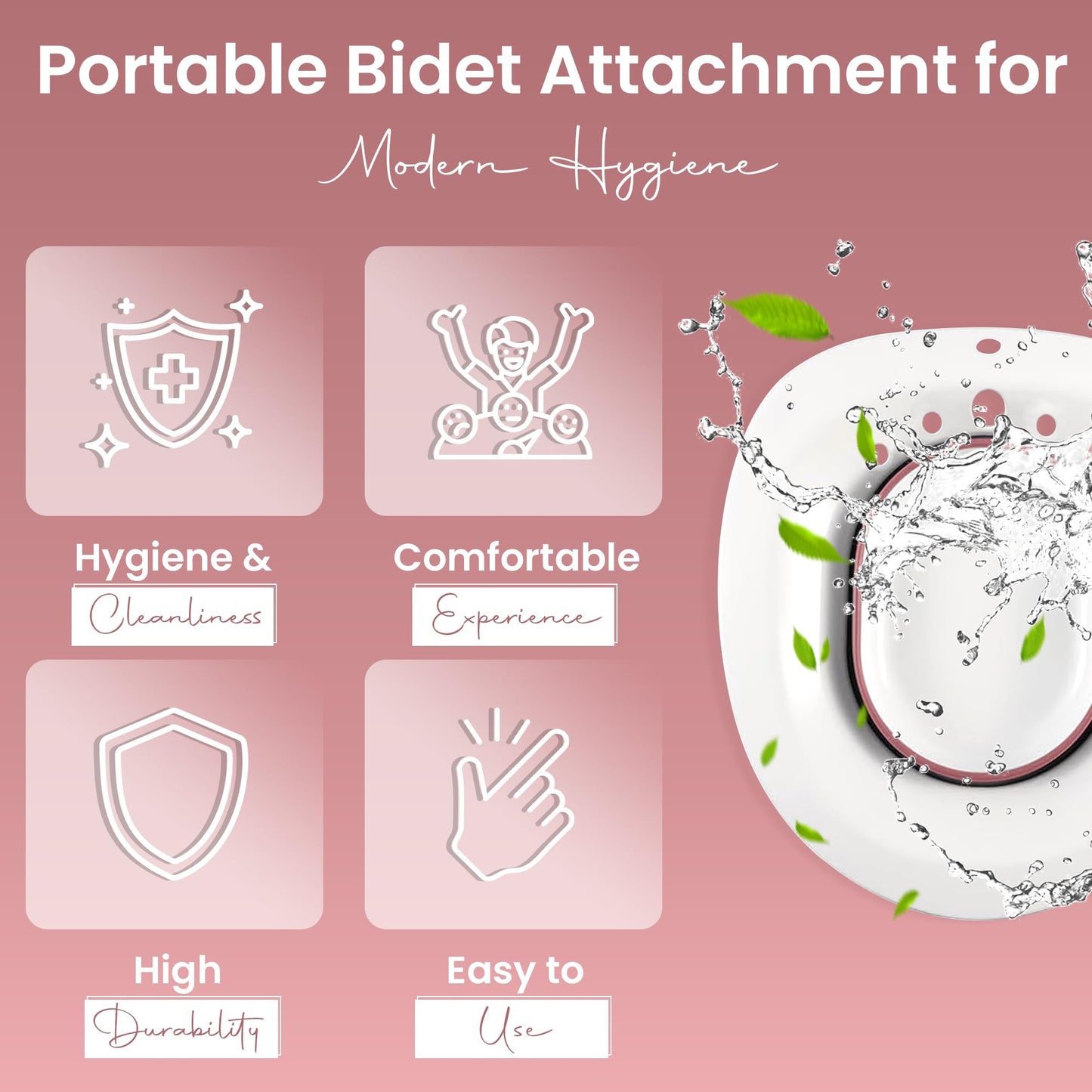 Sitz Bath for Hemorrhoid Relief, Postpartum Care & Personal Hygiene