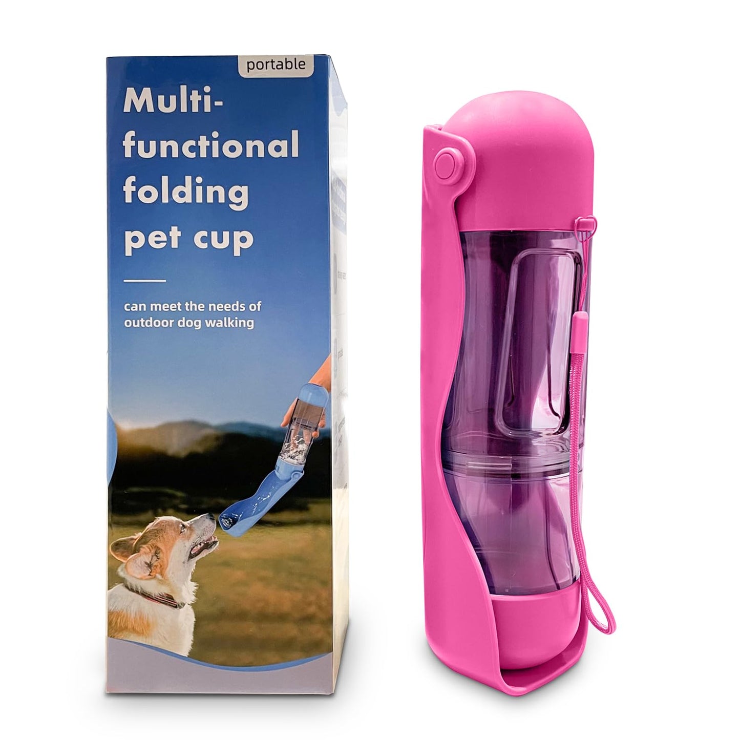 All in One Portable Pet Water Bottles