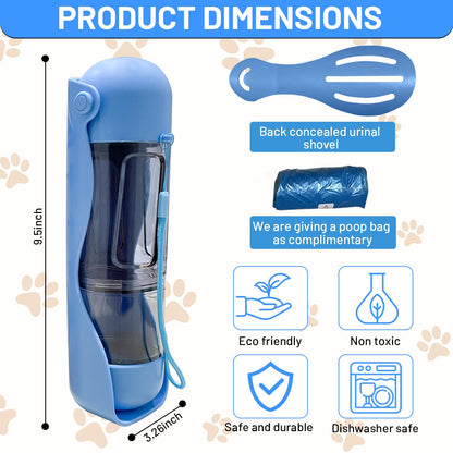 All in One Portable Pet Water Bottles