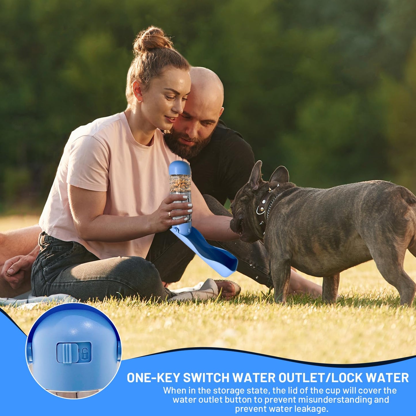 All in One Portable Pet Water Bottles