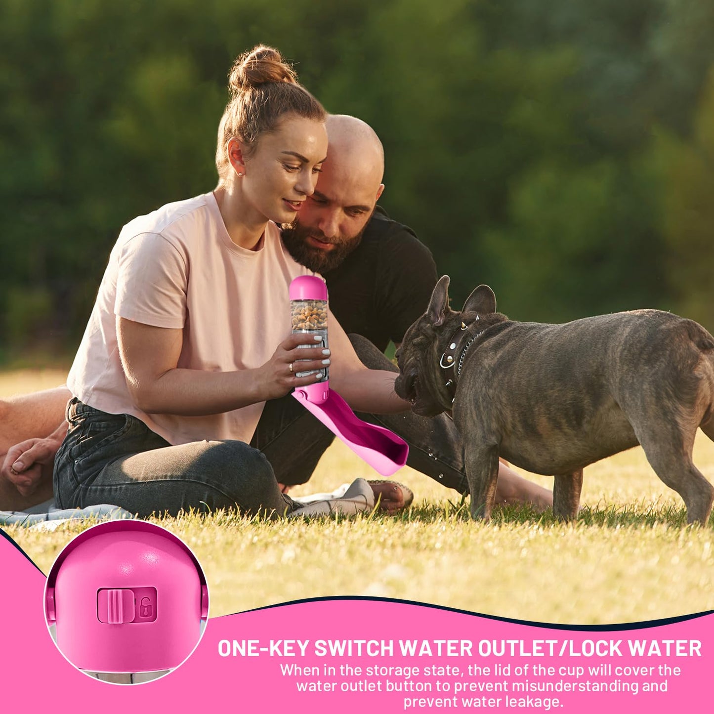All in One Portable Pet Water Bottles