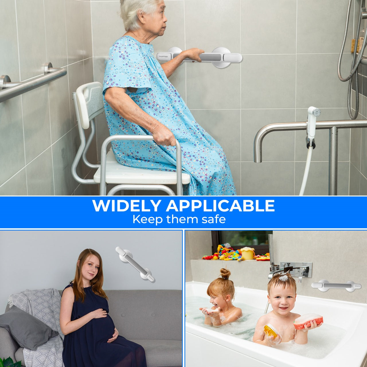 30cm Heavy Duty Suction Grab Rail