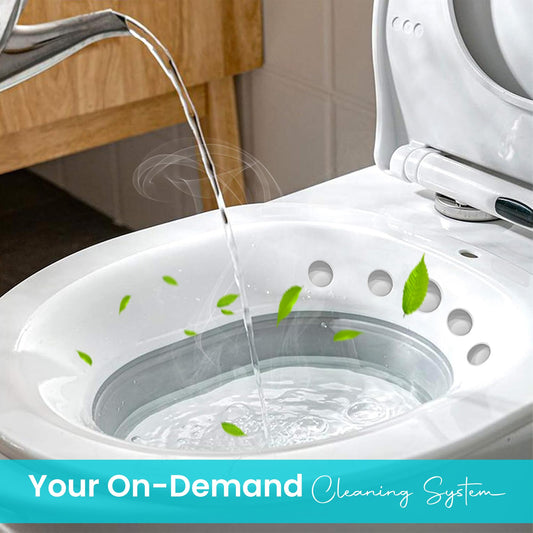 Sitz Bath for Hemorrhoid Relief, Postpartum Care & Personal Hygiene
