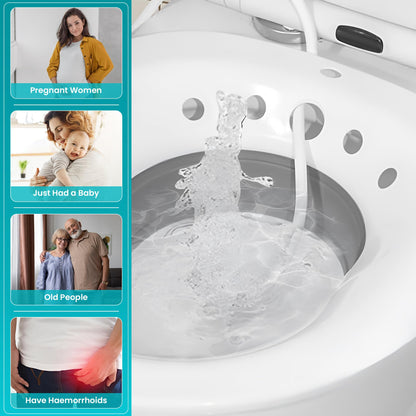Sitz Bath for Hemorrhoid Relief, Postpartum Care & Personal Hygiene