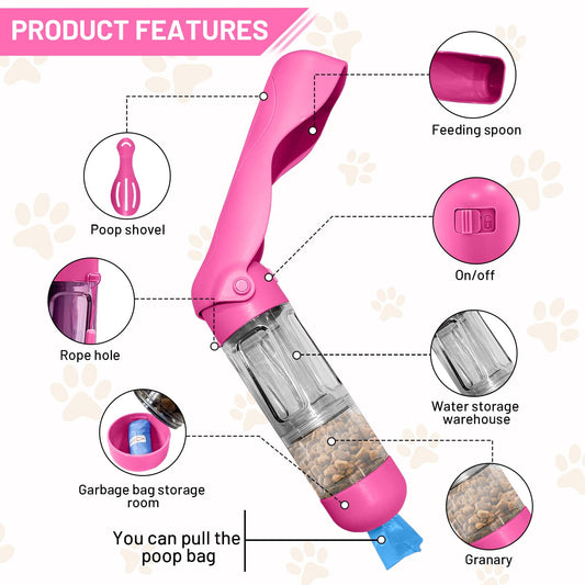 All in One Portable Pet Water Bottles
