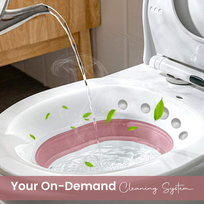Sitz Bath for Hemorrhoid Relief, Postpartum Care & Personal Hygiene